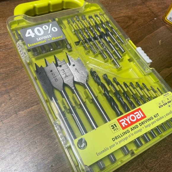 Ryobi 31-Piece Drilling & Driving Accessory Kit - Picture 1 of 15